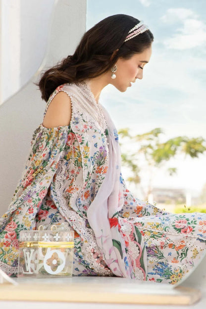 Maria B Mprints Lawn  3-piece MB-02