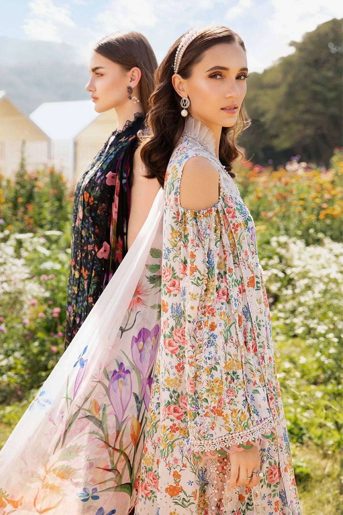 Maria B Mprints Lawn  3-piece MB-02