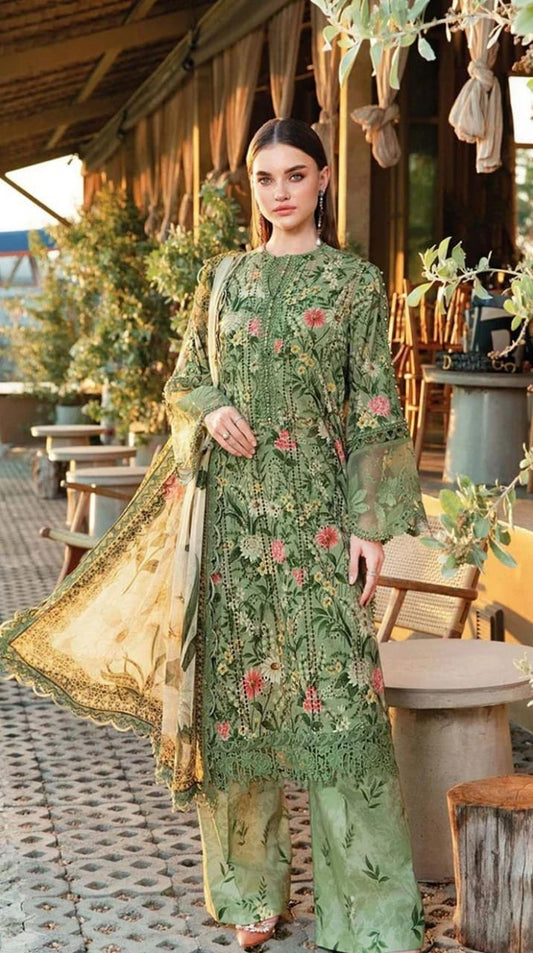 Maria B Mprints Lawn 3-piece MB-04