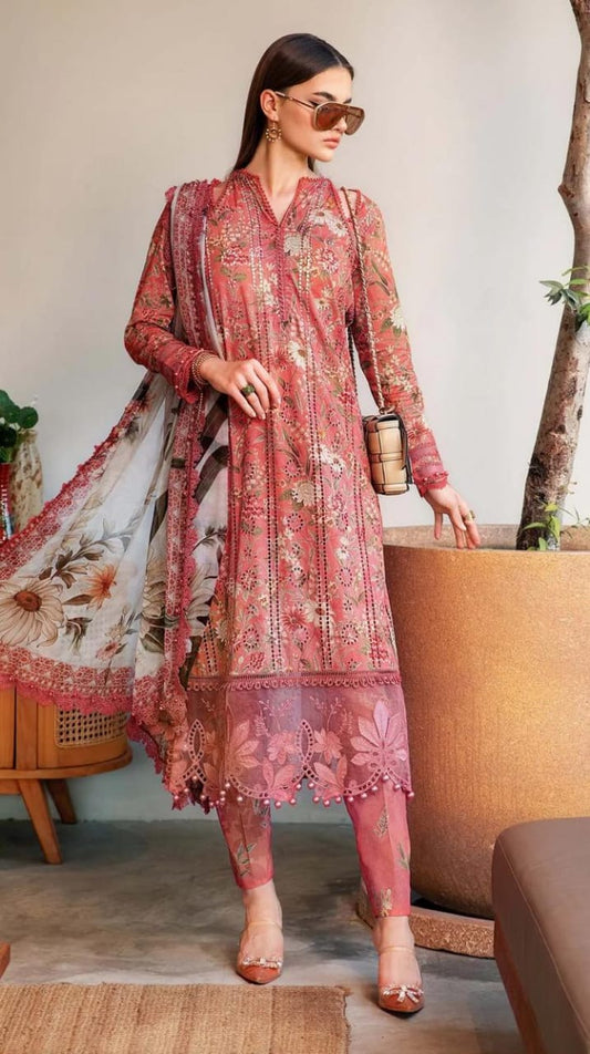 Maria B Mprints Lawn 3-piece MB-06