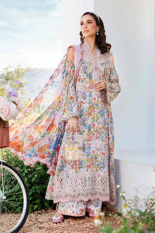 Maria B Mprints Lawn  3-piece MB-02